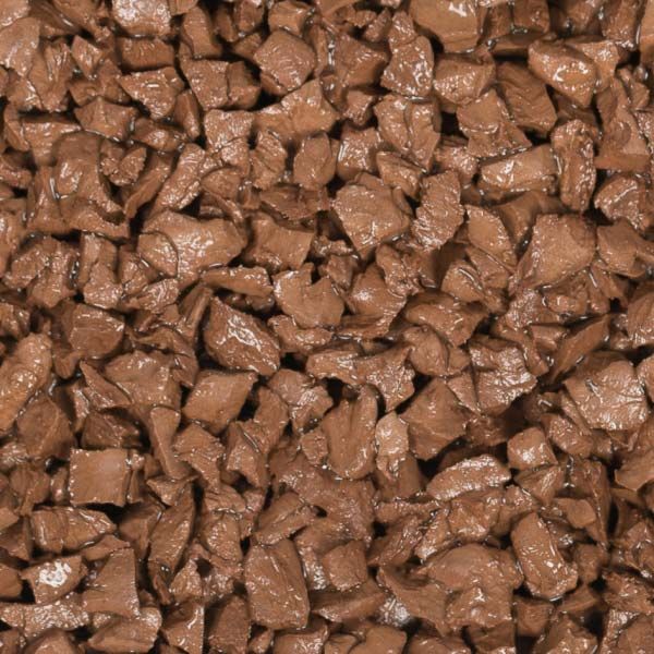 Trampoliny ziemne - kolor brązowy