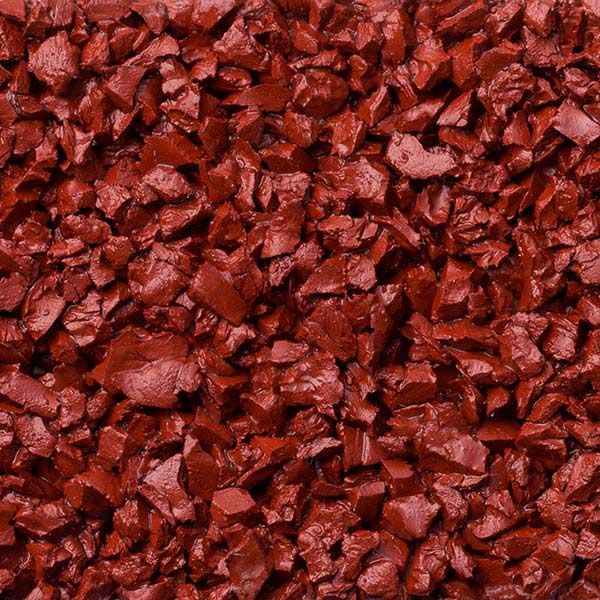 Trampoliny ziemne - kolor czerwony