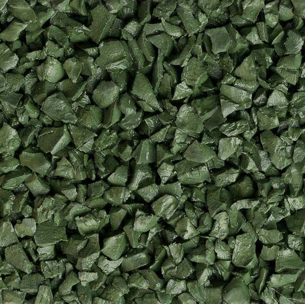 Trampoliny ziemne - kolor groszkowa zieleń