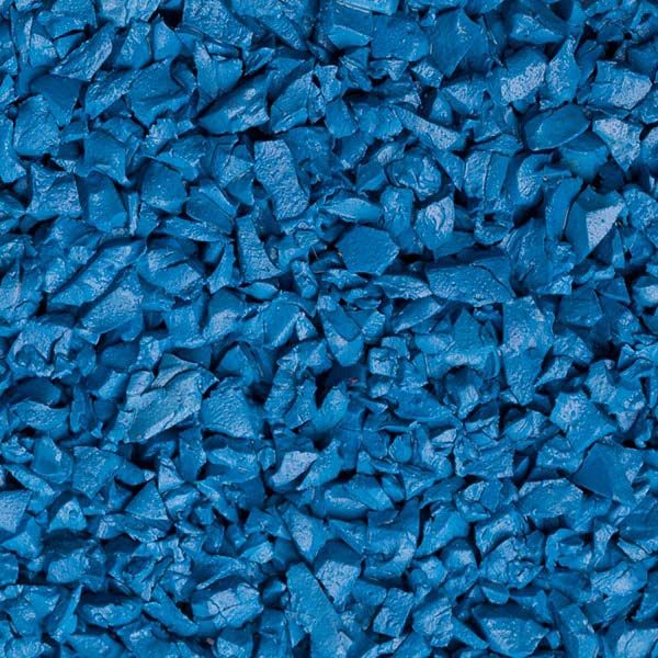 Trampoliny ziemne - kolor jasny niebieski