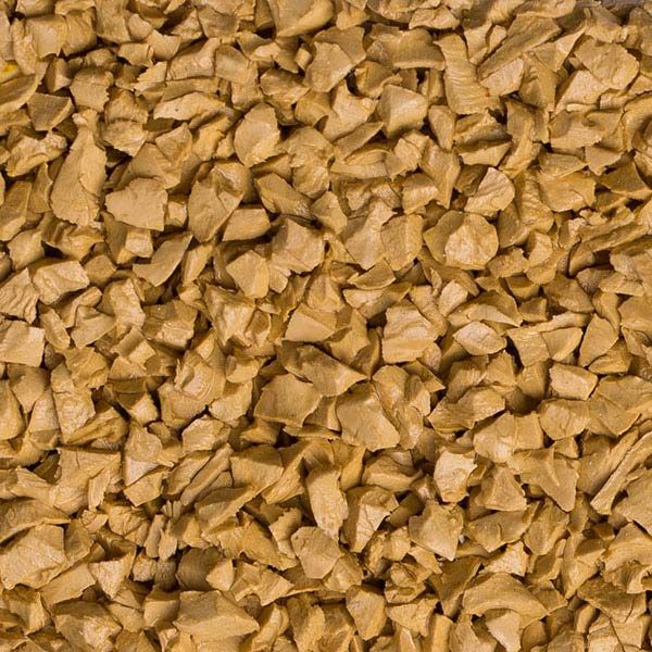 Trampoliny ziemne - kolor kości słoniowej