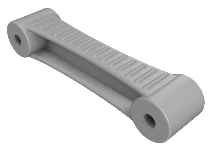 Trampoliny ziemne - kolor lamelki szary