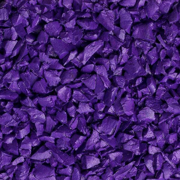 Trampoliny ziemne - kolor niebieski liliowy