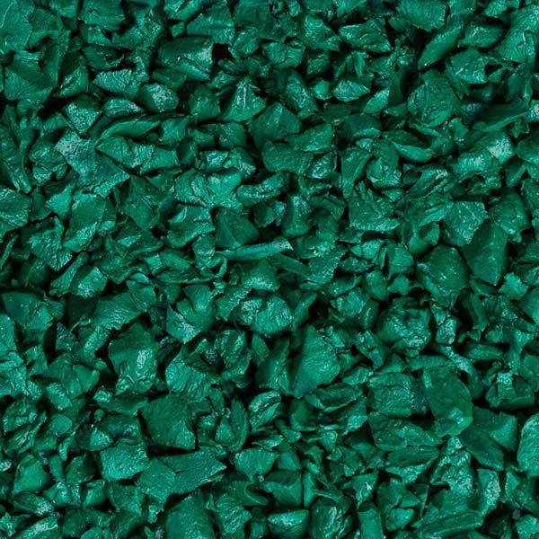 Trampoliny ziemne - kolor turkusowy